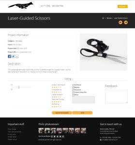 Skulk_vote_nearly finished.  Note: business ideas and images merely placeholders